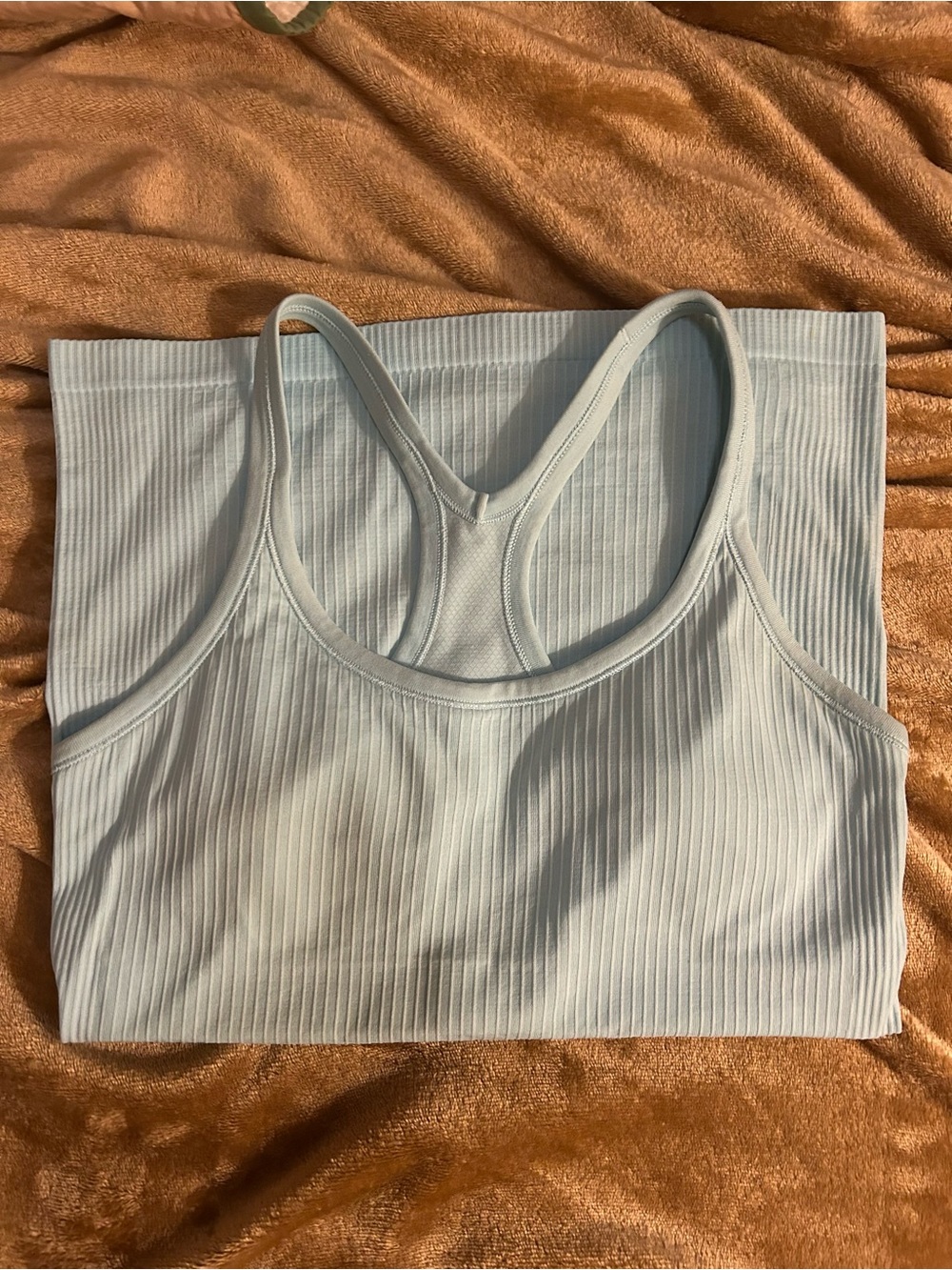 Lululemon Ebb to Street Tank Top - Light Blue